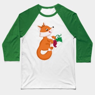 character cute fox Baseball T-Shirt